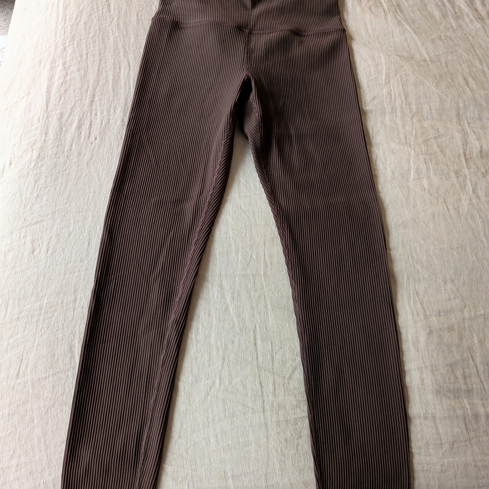 Athleta Elation Ultra High Rise Ribbed Legging - Picture 3 of 6